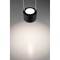 Paulmann Pendel URAIL ALDAN LED up / down, med linseoptik, sort mat d�mpbar