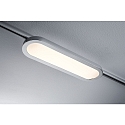 1-Faset LED Downlight URAIL PANEL LOOP LED, 7W, 230V, chrom matt/chrom