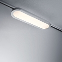 1-Faset LED Downlight URAIL PANEL LOOP LED, 7W, 230V, chrom matt/chrom