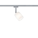 Paulmann URail Spot Blossom, ekskl. lyskilde, maks. 10W G9, chrom matt, Satinglas