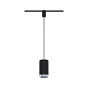 Paulmann 1-faset pendul URAIL CORUS E27, sort