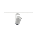 Paulmann track spot PRORAIL3 SPOT ASTHENE cylindrical, adjustable E27, white