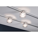 Paulmann Paulmann URail Ceiling Topa Dot 5,2W chrom/klar/satin 230V