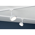 Paulmann Spot URAIL HEMI LED drejelig, vipbar, omskiftelig, hvid 