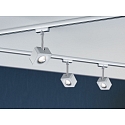 Paulmann Spot URAIL CUBE LED, chrom, chrom mat