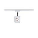 Paulmann Spot URAIL CUBE LED, chrom, hvid d�mpbar