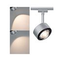 Paulmann Spot URAIL ALDAN LED med linseoptik, chrom mat, sort d�mpbar