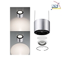 Paulmann Pendel URAIL ALDAN LED med linseoptik, chrom mat, sort d�mpbar