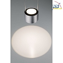 Paulmann Pendel URAIL ALDAN LED med linseoptik, chrom mat, sort d�mpbar