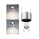 Paulmann Pendel URAIL ALDAN LED med linseoptik, chrom mat, sort d�mpbar