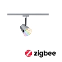 Paulmann Spot URAIL ZIGBEE CONE RGBW RGBW, ZigBee styrbar GU10, chrom mat d�mpbar