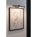 Paulmann Billede lampe MINGO lille, cylindrisk, vipbar IP20, sort 