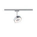 1-faset spot URAIL CIRCLE LED IP20, chrom mat d�mpbar