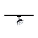 Paulmann 1-faset spot URAIL CIRCLE LED IP20, sort mat d�mpbar