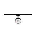Paulmann 1-faset spot URAIL CIRCLE LED IP20, sort mat d�mpbar