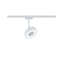 1-faset spot URAIL CIRCLE LED IP20, hvid d�mpbar