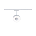 Paulmann 1-faset spot URAIL CIRCLE LED IP20, hvid d�mpbar