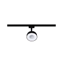 Paulmann 1-faset spot URAIL CIRCLE LED IP20, sort mat d�mpbar