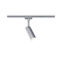 1-faset spot URAIL TUBO LED IP20, chrom mat d�mpbar