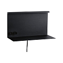 Paulmann V�glampe JARINA LED IP20, sort d�mpbar