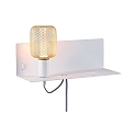 Paulmann V�glampe DEVARA E27 IP20, hvid d�mpbar