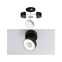 Paulmann canopy URAIL SINGLE SPOT BASE, black