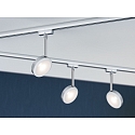 Paulmann Spot URAIL DISCUS LED, chrom, chrom mat d�mpbar