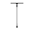 Paulmann Pendel URAIL DECOSYSTEMS uden sk�rm E14, sort mat, hvid d�mpbar