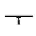 Paulmann pendel adapter URAIL universal, sort mat