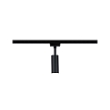 Paulmann Spot URAIL TUBO LED drejelig, vipbar, sort mat 
