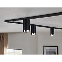 Paulmann URail Spot TUBE, � 6.5cm / H 11.2cm, 230V, GU10 max.10W, black matt / chrome
