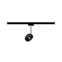 Paulmann Spot URAIL DISCUS LED, chrom, sort mat