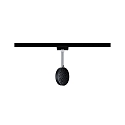 Paulmann Spot URAIL DISCUS LED, chrom, sort mat