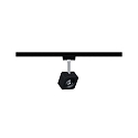 Paulmann Spot URAIL CUBE LED, chrom, sort mat
