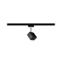 Paulmann Spot URAIL CUBE LED, chrom, sort mat