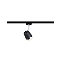 Paulmann Spot URAIL CONE drejelig, vipbar GU10, chrom, sort mat d�mpbar