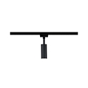 Paulmann Spot URAIL TUBO LED drejelig, vipbar, chrom, sort mat 