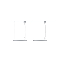 Paulmann Pendel URAIL BARRE 6-flammer GU10, chrom mat d�mpbar