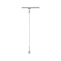 Paulmann pendant luminaire URAIL DECOSYSTEMS E14, chrome matt dimmable