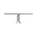 Paulmann track spot URAIL APOL adjustable E27, chrome
