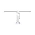 Paulmann track spot URAIL APOL II with jointed arm, adjustable E27, white