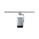Paulmann track spot URAIL ASTHENE cylindrical, with jointed arm, adjustable E27, chrome
