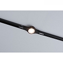 Paulmann 1-faset langsg�ende stik URAIL, sort