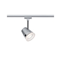 Paulmann URail Spot Cone, excl. lamp, max. 10W, GU10, matt/chrome