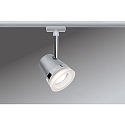 Paulmann Paulmann URail Spot Cone, excl. lamp, max. 10W, GU10, matt/chrome