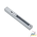 Accessories for 1-Phase track system URAIL End feed-in, max. 1000W, 230V, chrome matt