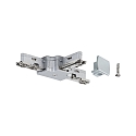 Tilbeh�r til 1-Faset skinnesystem URAIL T-samlestykke, 125mm, maks. 1000W, 230V, chrom matt