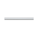 1-Faset 230 volt str�mskinne URAIL, 0,5m, 230V, hvid