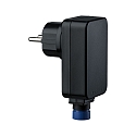 Paulmann Plug & Shine Power Supply IP44 230/24V DC med stik, 21W sort