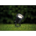 Paulmann Paulmann Special Line LED Plante Lampe med jordspyd IP44/IP65 3,5W 3000K GU10 sort